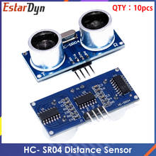 10pcs Ultrasonic Module HC-SR04 Distance Measuring Transducer Sensor Samples Best prices 2024 - buy cheap