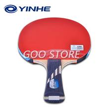 Yinhe raquete de ping-pong galaxy 5 10-star, raquete de ping-pong off ++ de carbono, raquetes de mesa pips-in 2024 - compre barato
