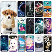 For Asus ZenFone Max ZC550KL Cover 5.5" Case Cartoon 3D Relief Print Pattern Back Cover TPU Soft Silicone Case Coque Funda 2024 - buy cheap