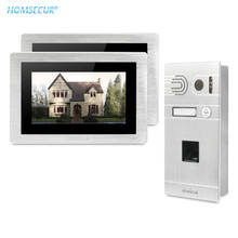 HOMSECUR 7" Wired Hands-free Video Door Phone Intercom System+Fingerprint Camera BC061-S+BM714-S 2024 - buy cheap
