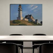 Edward Hopper Lighthouse Wall Art Canvas Posters And Prints Canvas Painting Decorative Picture For Office Living Room Home Decor 2024 - buy cheap