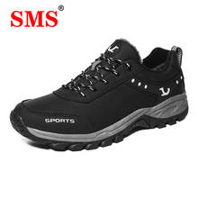 SMS High Quality Men Hiking Shoes Lace Up Men Sport Shoes Outdoor Trekking Sneakers Mountain Shoes Climbing Sports Shoes 2024 - buy cheap
