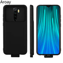 Aroay 7000mAh Battery Cover Case For Xiaomi Redmi note 8 Battery Charger Extended Backup Power Bank Case For Redmi note 8 Pro 2024 - buy cheap