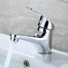 Zinc Alloy Face Basin Single Hole Faucet Faucet Brush Nickel Sink Mixer Tap Vanity Water Bathroom Faucets 2024 - buy cheap