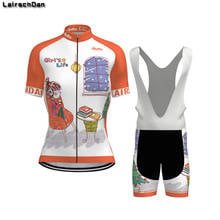 SPTGRVO LairschDan Bike Team Cycling Clothing Summer Racing Sport Cycling Jersey Set Bicycle Wear Clothes Quick Dry Cycling Suit 2024 - buy cheap