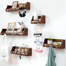 Creative wall hook wall shelf wall hanging folding coat rack bedroom living room storage row hook hanger 2024 - buy cheap