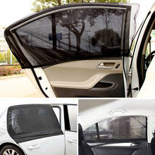 Parasol delantero y trasero para coche, cortina de malla con protección UV, antimosquitos, para Sedán, SUV y MPV, 1 par 2024 - compra barato