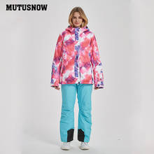 New Thick Warm Ski Suit Women Waterproof Windproof Skiing and Snowboarding Jacket Pants Set Female Snow Costumes Outdoor Wear 2024 - buy cheap