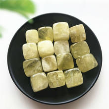Citrine cube stones natural quartz mineral crystals home decoration reiki healing gemstones 2024 - buy cheap