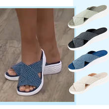Sandalias antideslizantes para mujer, Calzado cómodo y cómodo, con soporte, estilo Casual, 2021 2024 - compra barato