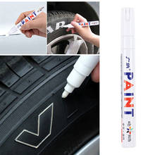 1pcs White Tire Pen Vehicle Professional Car Scratch Repair Paint Tire Pen Mending Repairing Pen Auto Car Motorcycle Tyre 2024 - buy cheap