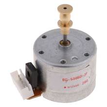 Motor de giradiscos de Metal ajustable, EG530SD-3F de 3 velocidades, 33/45/78 RPM, Motor de manga de cobre para tocadiscos 2024 - compra barato