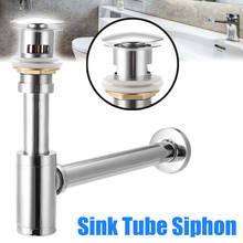 Bottle Trap Deodorant Type with spring Basin Water Drain Valve Pipe Wash Sink Waste Water Pipes Bathroom Sink Plumbing Tube 2024 - buy cheap