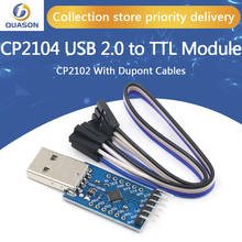Conversor serial de 6pin cp2104, usb 2.0 para ttl uart, módulo de 6 pinos, stc, prgmr, substituir cp2102 com cabos dupont 2024 - compre barato