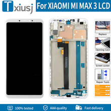 Pantalla LCD de 6,9 pulgadas AAA +++ para móvil, montaje de digitalizador táctil con marco Original, herramientas de repuesto gratis para Xiaomi Mi Max 3, Max3 2024 - compra barato