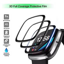 Película protectora para Fitbit Versa 3 & Sense 3D Arc Edge, película protectora de cobertura completa para Versa 2, Protector de pantalla transparente HD suave (no de vidrio) 2024 - compra barato