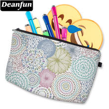 Deanfun Light Color Mandala Small Makeup Bag Fantastic Cosmetic Bags For Women Travelling Storage Bag For Girls D51561 2024 - buy cheap