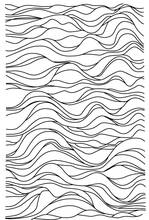 Background wavy lines Clear Stamp  for DIY Scrapbooking/Card Making/Kids Fun Decoration Supplies A2168 2024 - buy cheap