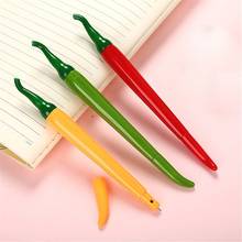 1pcs Cute Simulated Pepper Gel Pen 0.5mm Black Signature Neutral Pen Creative Gift For Kids School Supplies Office Stationery 2024 - buy cheap