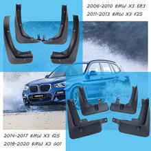 Guardabarros para coche BMW, accesorios para automóvil, guardabarros X3 E83 F25 G01, bmw E83 F25 G01, 2006-2019 2024 - compra barato