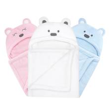 2020 Autumn Baby Velvet Sleeping Bag Envelope For Newborn Babies Winter Swaddle Blanket Wrap Cute Cartoon Bear Sleeping Bags 2024 - buy cheap