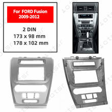 Painel estéreo para carro, placa de rádio para ford fusion 2009, 2010, 2011, 2012, kit de painel 2024 - compre barato