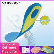 VAIPCOW-plantillas de silicona para el cuidado de los pies, almohadillas ortopédicas para fascitis Plantar, masaje, absorción de impacto, Unisex 2024 - compra barato