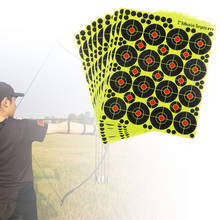 10/160 pcs Shooting Targets 2" Reactive Paper Glow Florescent Paper Target for Hunting Archery Arrow Training Shoot Practice 2024 - buy cheap