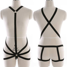 Fetish Sexy Lingerie Erotic Lingerie Club Wear Harness Cage Bra Stockings Belt Full Body Harness For Women Harness Top Bondage 2024 - buy cheap