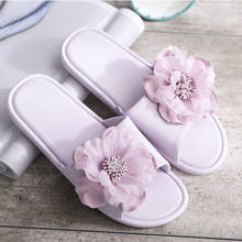 Fashion Slippers Women Summer New Home Slides Flower Soft Bottom Non-Slip Bathroom Solid  Lndoor  Flat with Low (1cm-3cm) Shoes 2024 - buy cheap