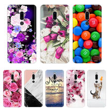 For Meizu M8 Case Patterned Flower Cat Soft TPU Silicone Ultra-thin Protective cases Back phone shell covers fundas coque capa 2024 - buy cheap