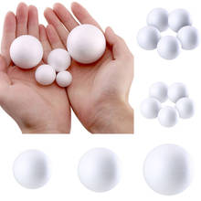 2020 Christmas Different size Polystyrene Styrofoam Foam Ball White Craft Balls For DIY Christmas Party Decoration Supplies Gift 2024 - buy cheap