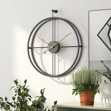 20 Inch Large Silent Wall Clock Modern Design Clocks For Home Decor Office European Style Hanging Wall Watch Clocks Silent reloj 2024 - buy cheap