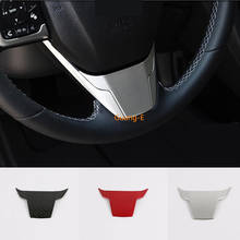 Car ABS Matte/Carbon Fiber Steering Wheel Interior Kit Switch Trim Frame 1pcs For Honda civic 10th sedan 2016 2017 2018 2019 2024 - buy cheap