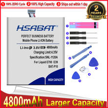 HSABAT 0 Cycle 4800mAh BAT-P10 Battery for Acer Liquid E700 for Triple E39 PGF506173HT High Quality Batteries 2024 - buy cheap