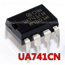 10pcs/lot UA741CN UA741CP UA741 NJM741D LM741 DIP-8 In Stock 2024 - buy cheap