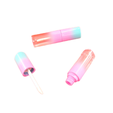 Empty 4 ML Lip Gloss Wand Tubes Pink Blue Gradient Triangle Lipgloss Packaging Cosmetic Lip Gloss Containers 10pcs 30pcs 50pcs 2024 - buy cheap