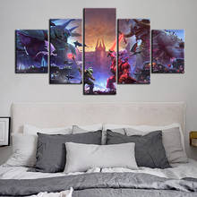 Papel tapiz de The Ancient Gods para decoración del hogar, murales de arte de pared, pegatinas de impresión en lienzo, juego moderno, 5 o 3 piezas 2024 - compra barato