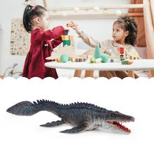 Dinosaur Toy Submarine Solid Mosasaur Liopleurodon Plastic Simulation Animal Ocean Dinosaur Model Ornaments 2024 - buy cheap