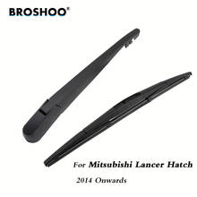 BROSHOO Car Rear Wiper Blade Blades Back Windscreen Wiper Arm For Mitsubishi Lancer Hatch Hatchback (2014-) 355mm Auto Styling 2024 - buy cheap