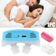 Electric Anti-snoring CAPA Mask PM2.5 Filte Oxygen Concentrator Nose Clip Sleep Tray Sleeping Aid Apnea Guard Nigh Device 2024 - buy cheap