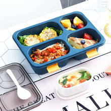 1300ml/850ml Healthy Plastic Lunch Box Snap Leak-Proof Microwave Dinnerware Bento Box Adults Kid Food Storage Container Lunchbox 2024 - buy cheap