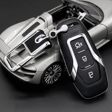 Car Remote Key Fob Cover Case For Ford Fusion Mondeo Mustang F-150 Explorer Edge for Ford Escort Everest Ranger with key chain 2024 - buy cheap