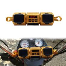 Motorcycle MP3 Player Handlebar Speaker Bluetooth Music FM Radio Waterproof Adjustable Bracket Bike Audio Stereo 12V 2024 - buy cheap