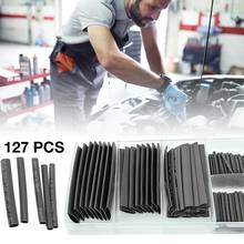 127PCS Car Heat Shrink Sleeving Abrasion Resistant Electrical Wire Cable Wrap Tubing Electric Insulation Heat Shrink Tube 2024 - buy cheap