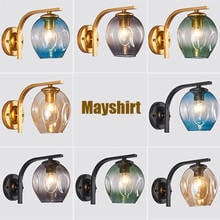 Nordic Wall Lamp Glass Wall Lights for Home Industrial Decor Indoor Bathroom Light Bedroom Bedside Lamp Modern Led Mirror Lights 2024 - buy cheap