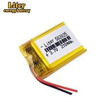 Polymer lithium battery 3.7V, 502025 210mah can be customized wholesale CE FCC ROHS MSDS quality certification 2024 - buy cheap