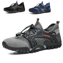 Tênis de caminhada tamanho grande masculino, sapatos de verão para caminhada, montanhismo, respirável, calçado de escalada 2024 - compre barato
