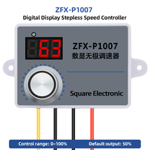 ZFX-P1007 stepless controlador de velocidade interruptor regulador sensor termostato à prova dwaterproof água 500w controle governador interruptor ac 220v 20% fora 2024 - compre barato