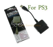 1pc/lot For Sony PlayStation PS2 Controller to PS3 Black Cable Converter PC USB Adapter Converter Cable Repair Parts 2024 - buy cheap